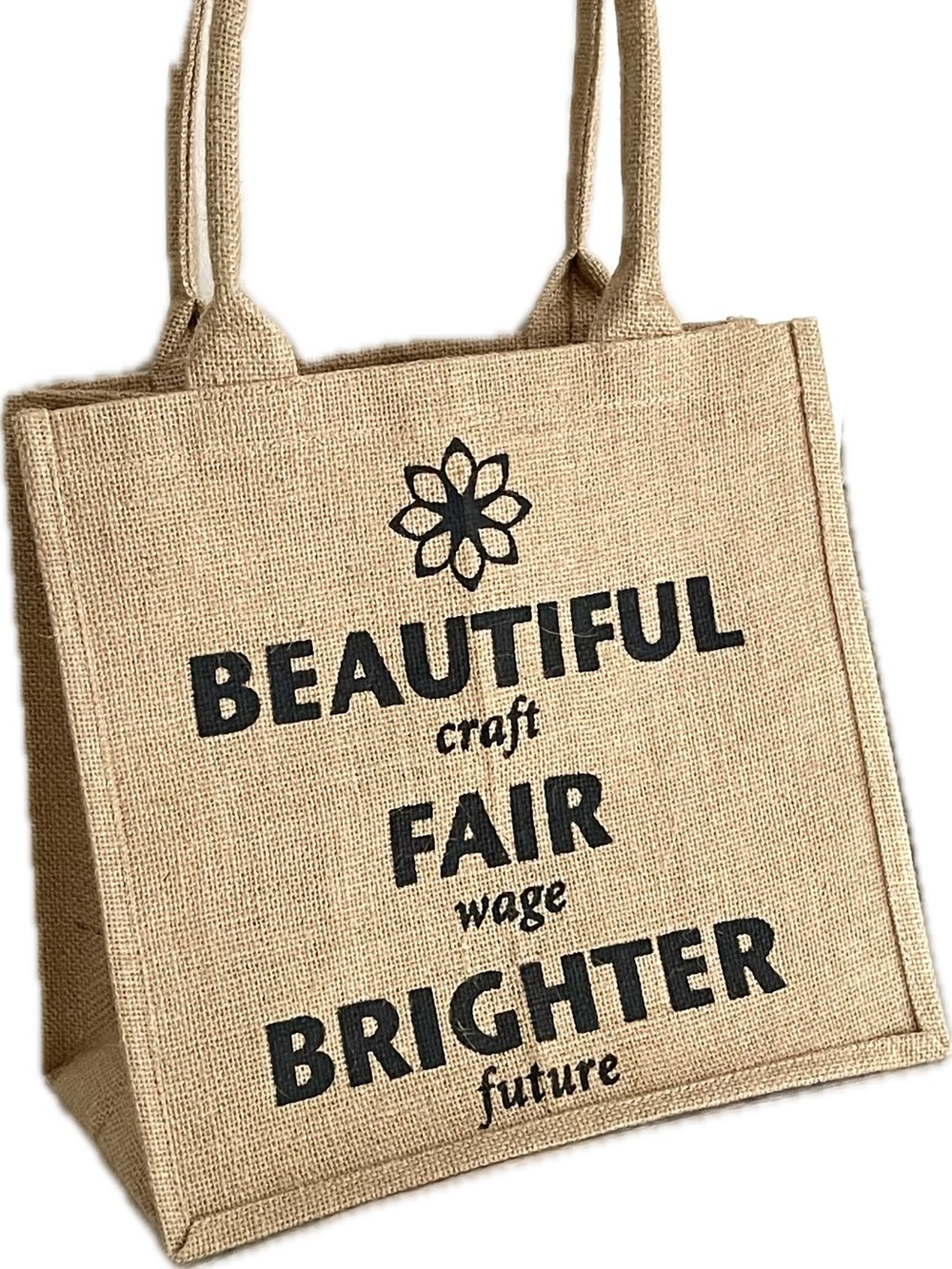 Burlap Jute Market Tote